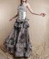 Dark Mist Ruffle Skirt