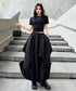 Drape Volume Skirt