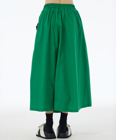 Circular Tape Embroidery Skirt