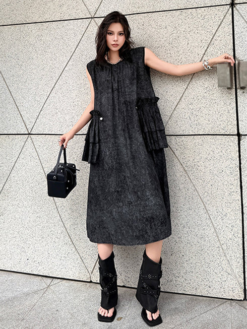 Shadow Gather Dress