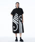 Graphic Flare Shirt Dress