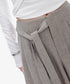 Drape Belt Wide Slacks