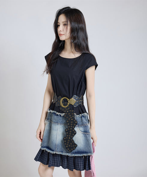 Layer Trim Dress