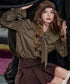 Check Muse Blouse