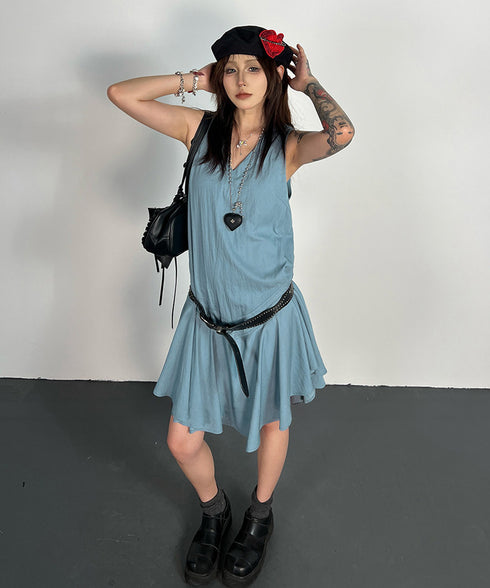 Drop Flare Dress
