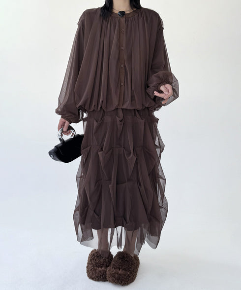 Sheer Volume Gather Tulle Series