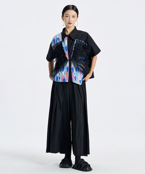 Prism Pleat Blouse