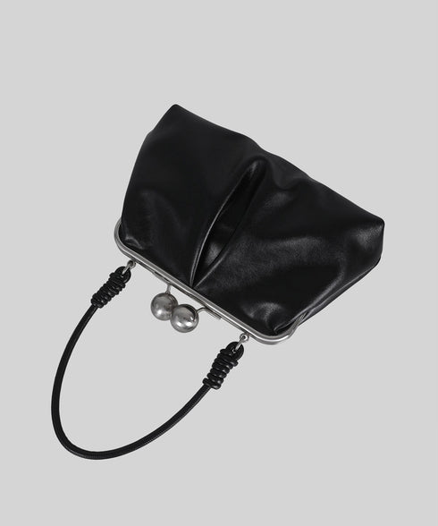 Metal Clasp Soft Bag