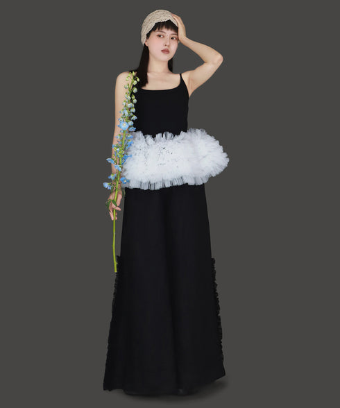 Ripple Seam Wide Pants