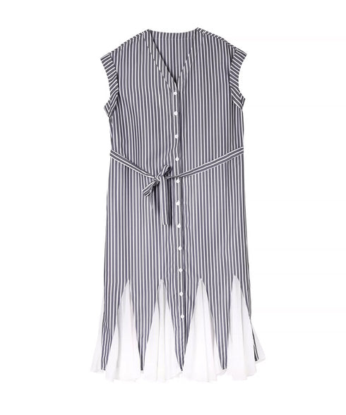 Stripe Veil Dress