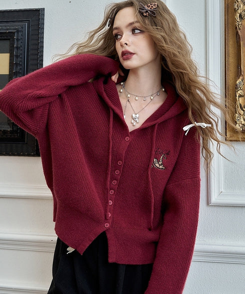 Mirelle Hood Cardigan