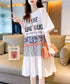 Patch Walk Dress