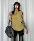 Grid Zip Vest