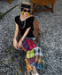 Patch Tartan Skirt