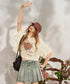 Berry Veil Top