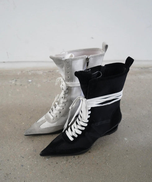 Edge Lace Combat Boots
