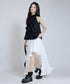 Wave Hem Skirt
