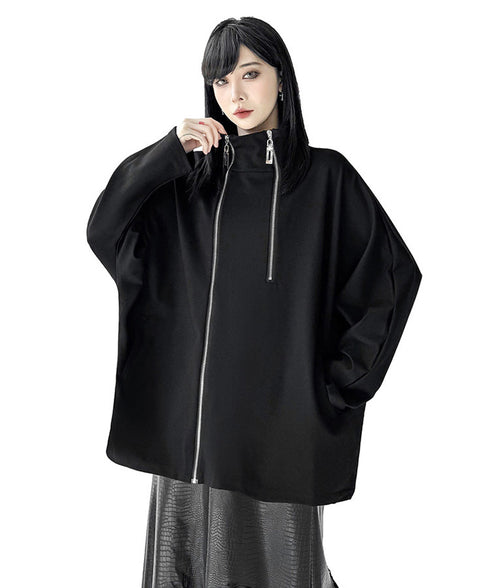 Zip Flow Poncho Top