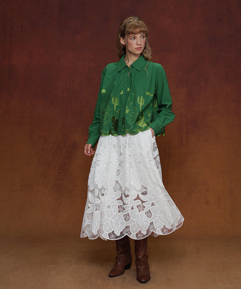 Cactus Embroidery Series