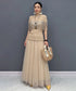 Fringe Veil Top&Skirt Co-ord