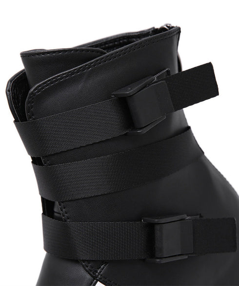 Strap Edge Platform Sandal
