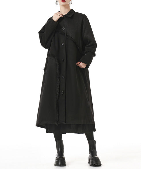 Fringe Texture Mix Coat