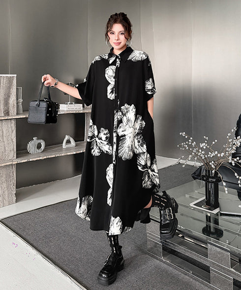 Bloom Shirt Dress