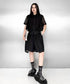 Mesh Layer Blouse & Shorts Co-ord