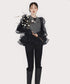 Virelle Veil Ruffle Top