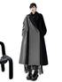 Color Block Long Coat