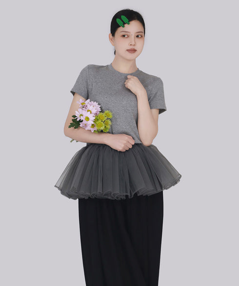 Halo Flare Mini Skirt