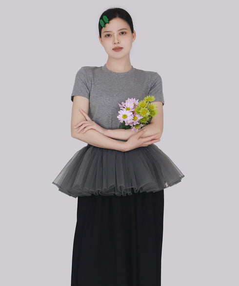Halo Flare Mini Skirt