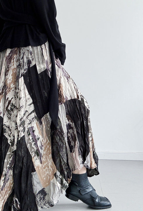 Draped Button Front Top