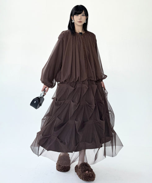 Sheer Volume Gather Tulle Series