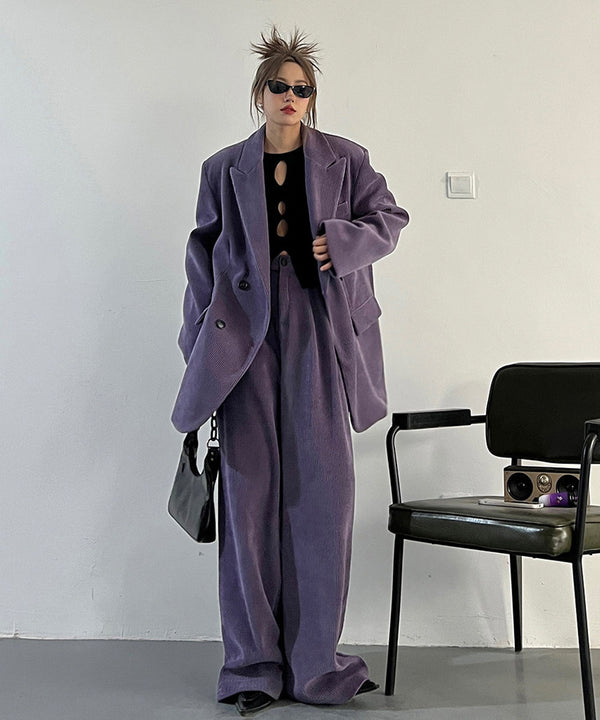 Side Line V-neck Dress