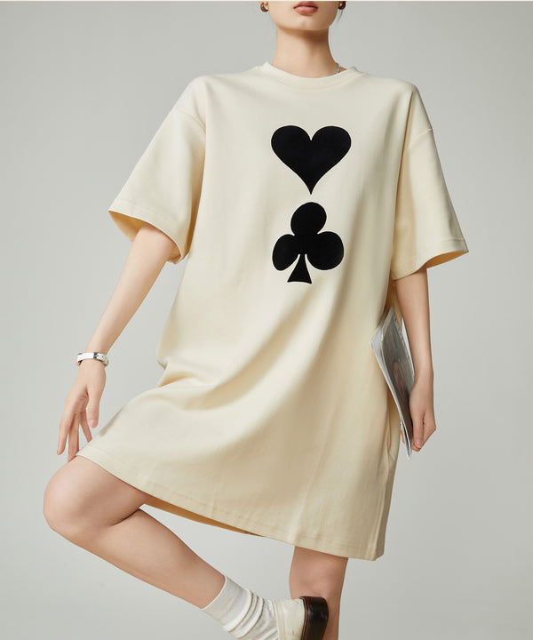 Heart & Club Logo Top