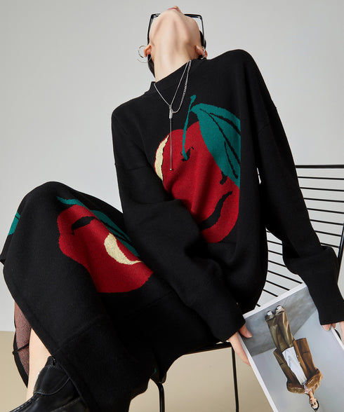 Apple Jacquard Knit Series