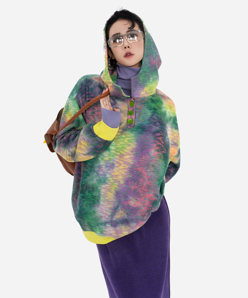 Gradient Knit Pullover