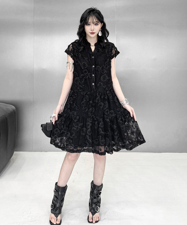 Rosette Tier Dress