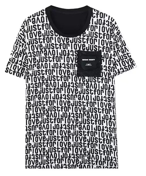 Bold Letter Back Top