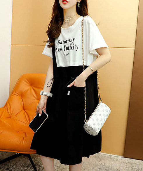 Pleat Flow Dress