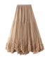 Volume Tiered Tulle Maxi Skirt