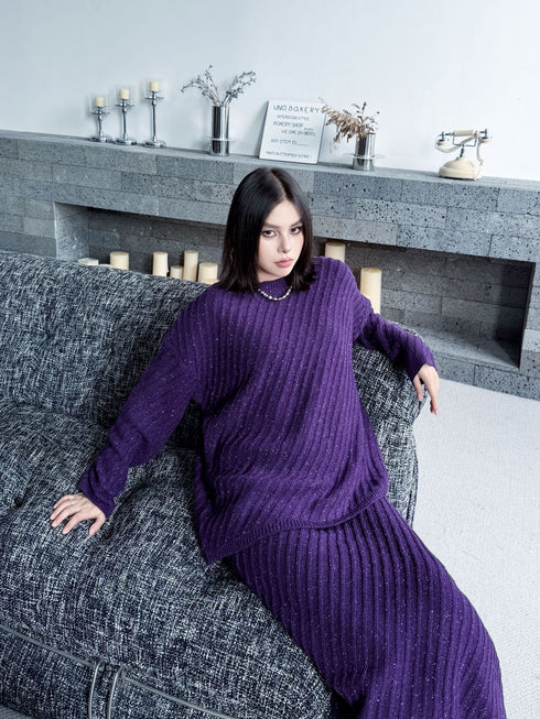 Diagonal Knit Texture Series