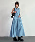 Belt Flow Dress
