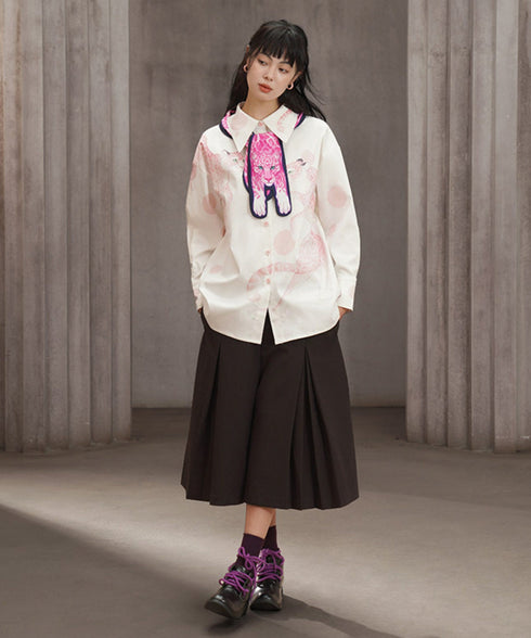 Panther Graphic Scarf