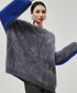 Soft Fuzzy Contrast Sleeve Top