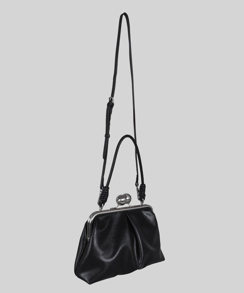 Metal Clasp Soft Bag