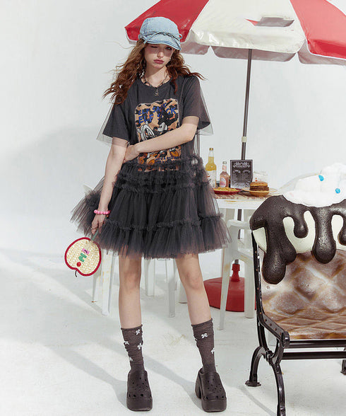 Tulle Echo Dress