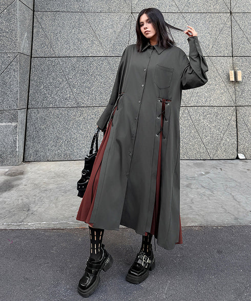 Bicolor Zip Top & Skirt Co-ord