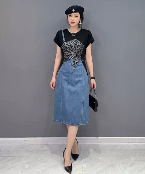 Panel Line Dress